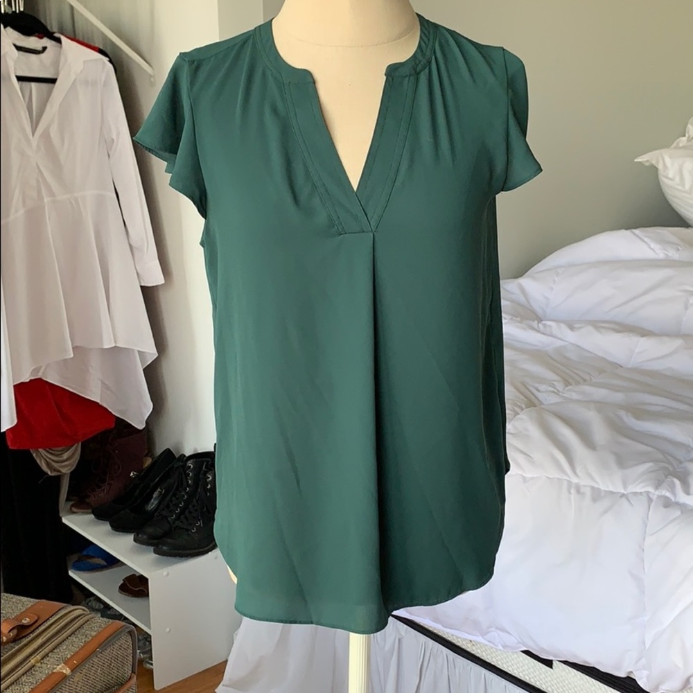J. Crew Emerald Green Blouse